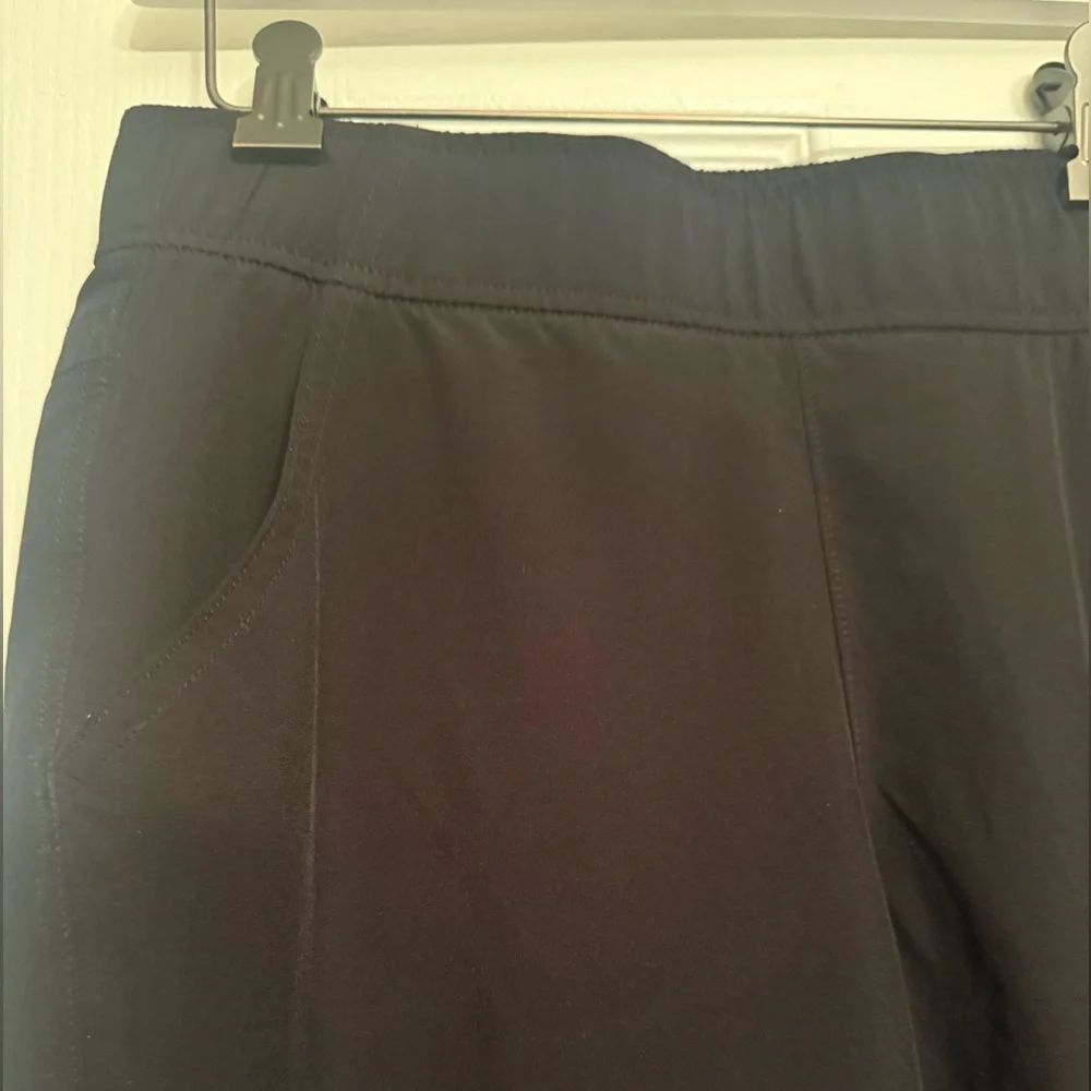 New XS Eddie Bauer Black Pants gym athletic $78 - Picture 2 of 6